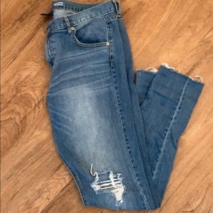 Mossimo Distressed Boyfriend Jeans